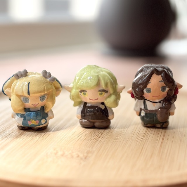 ぽたぽたうちのこねんど制作しました