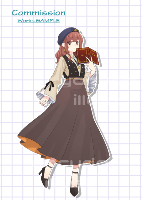 立ち絵イラスト【まる△様】