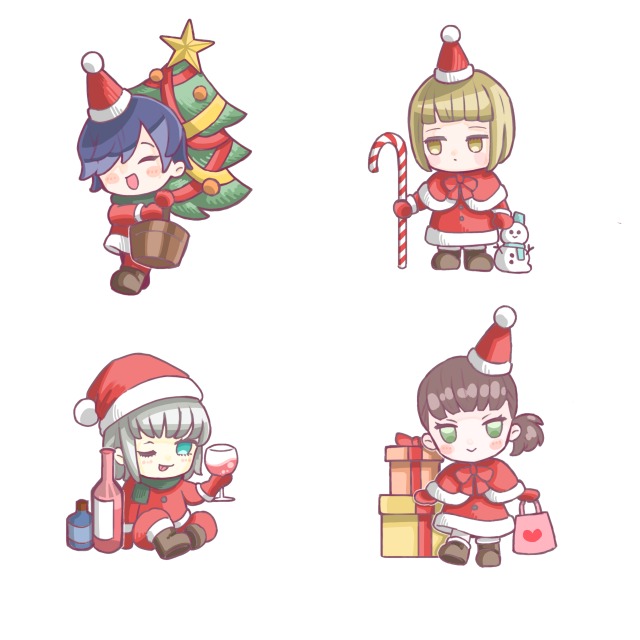 SDキャラ(クリスマス)