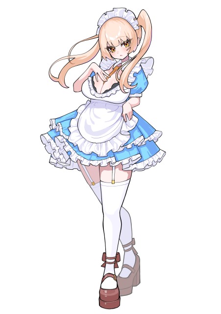 メイド服_立ち絵