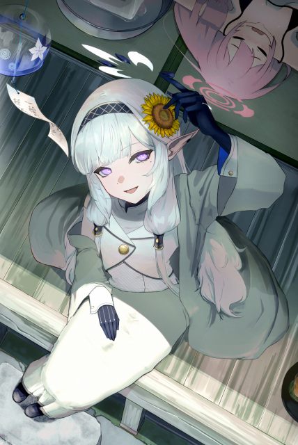 二次創作　厚塗り一枚絵