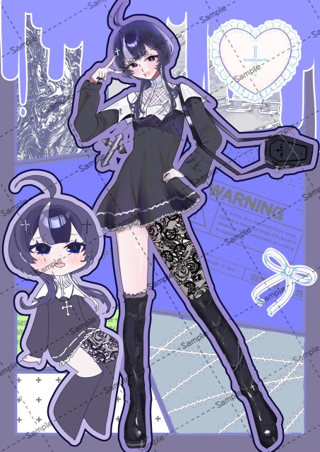 詰め込みイラスト依頼サンプル4