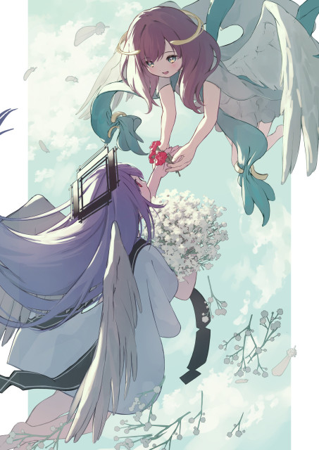 【オリジナル】天使シリーズイラスト