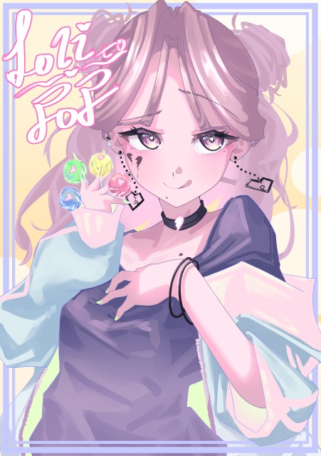 ポップでパステルなギャル＿オリジナル