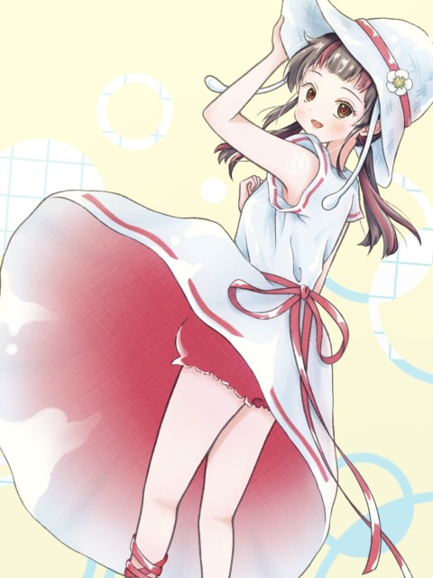 苺のかき氷の擬人化、妖精