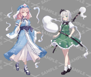 アプリゲーム用立ち絵制作