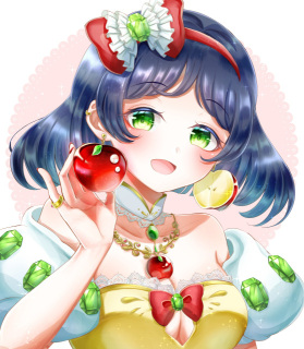 揺れる林檎
