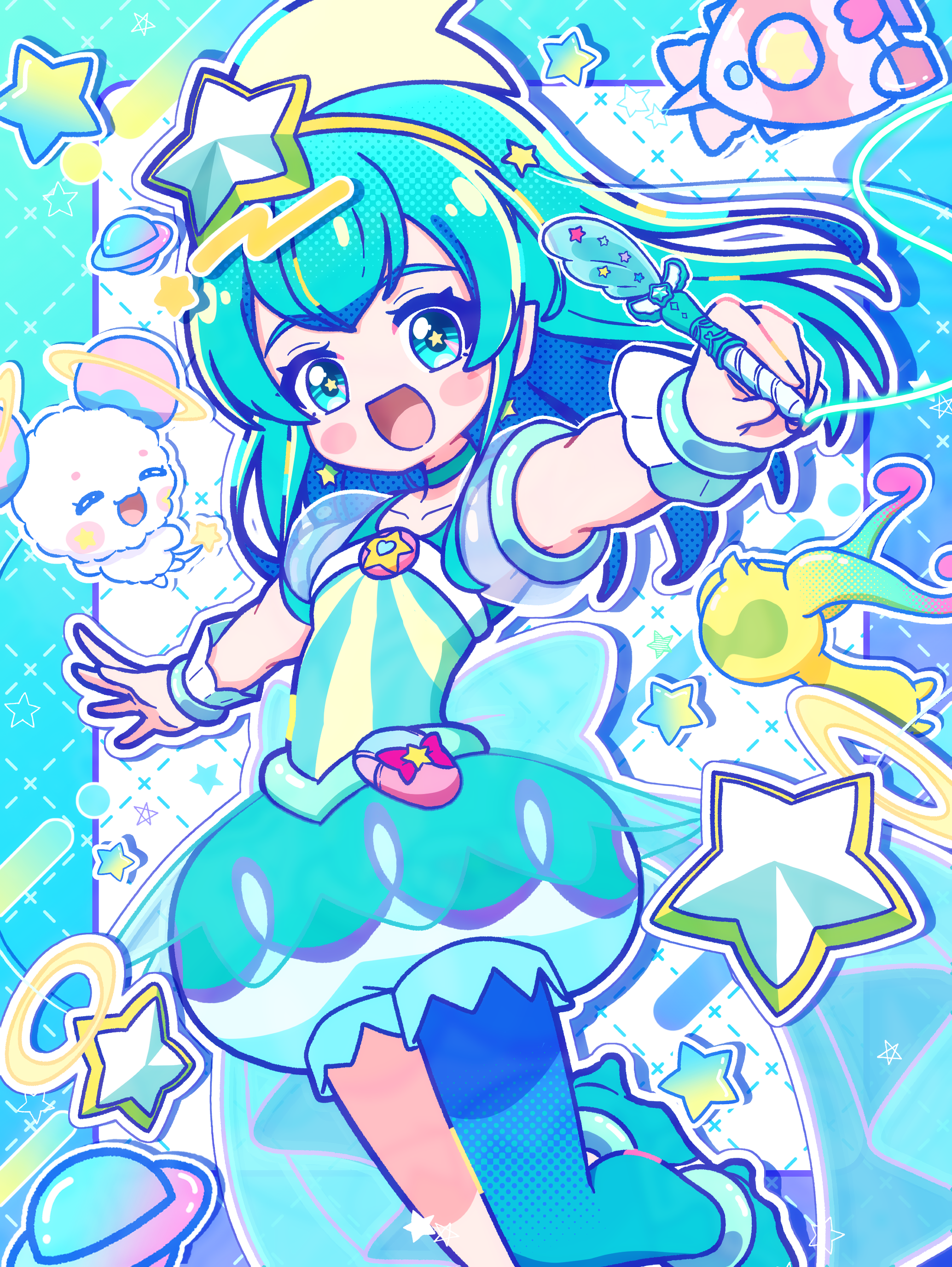 ファンアート キュアミルキー | SKIMA（スキマ）