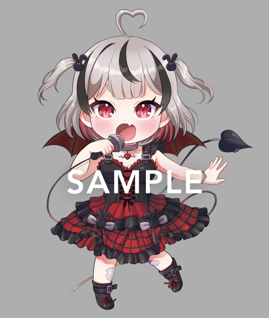 Vtuberさんグッズ用ＳＤキャライラスト作成