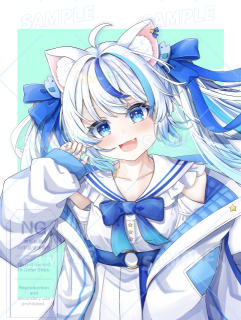 一枚絵イラスト