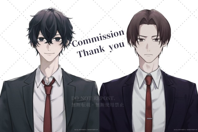 同人誌用イラスト