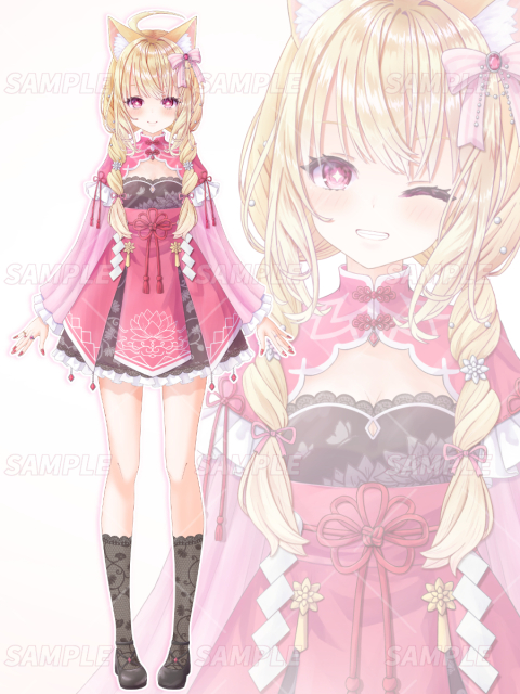 Vtuberモデルサンプル