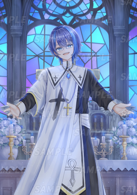 一枚絵イラスト