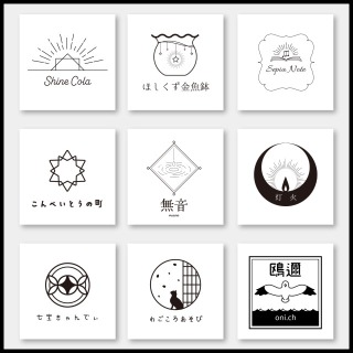 単色ロゴデザイン　ご依頼品1