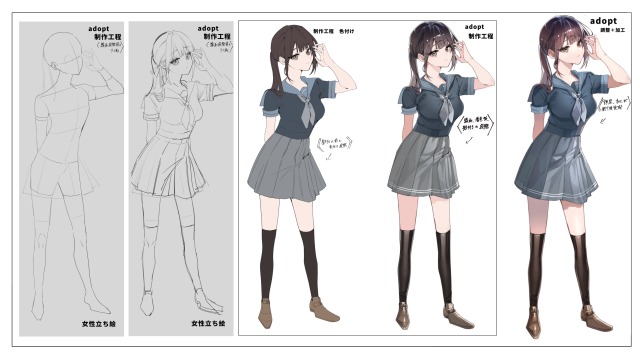 制作工程　adopt