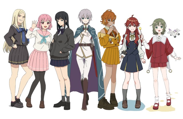 キャラデザ全身立ち絵