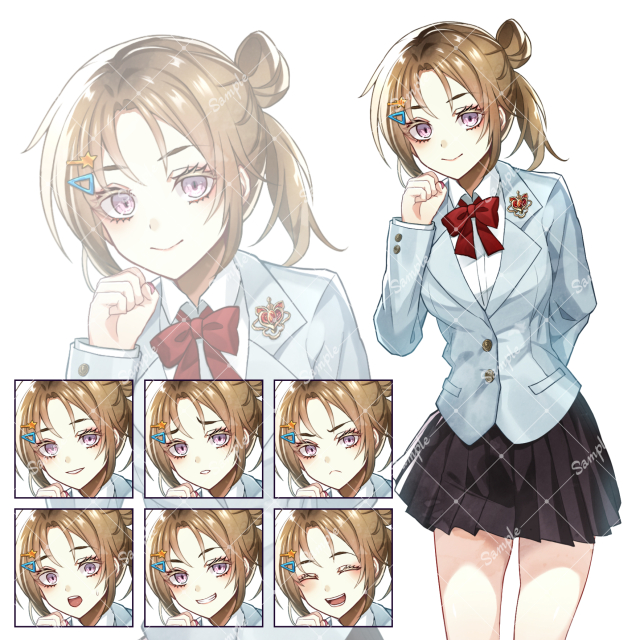 学生キャラクター作成