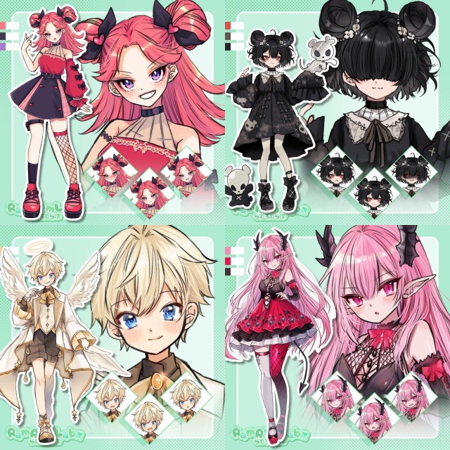 立ち絵　サンプル