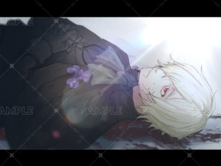 一枚絵簡易背景サンプル(※二次創作)