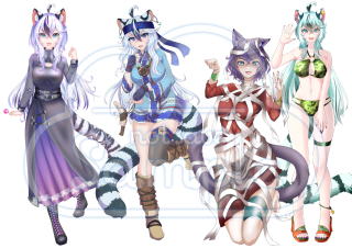 立ち絵のサンプル！