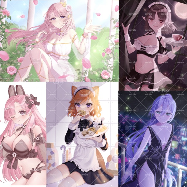 一枚絵サンプル