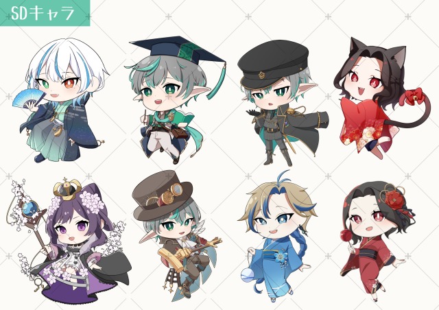 SDキャラ（2ページ）