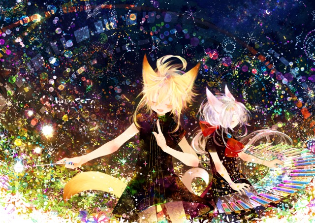 ポスター印刷用一枚絵（A2）