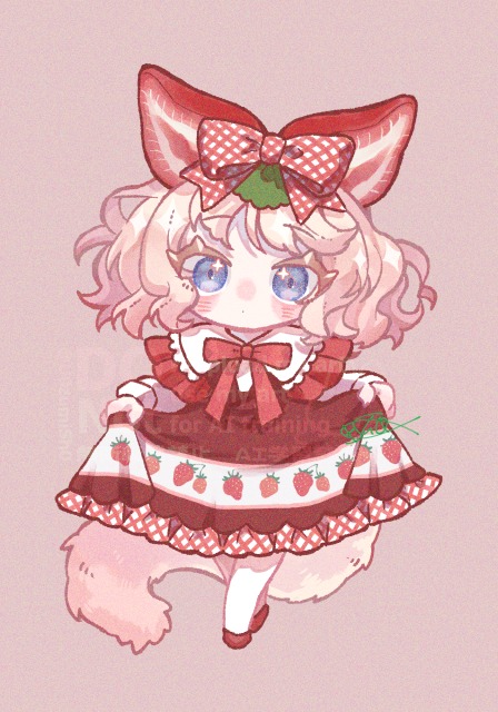 いちごにゃんこ