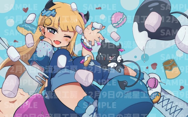 ご依頼いただいた作品　人物+背景+衣装デザイン