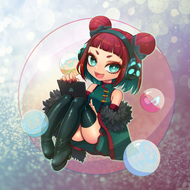 ディフォルメイラストサンプル