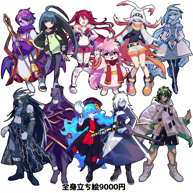 立ち絵イラスト集