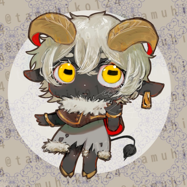 SNSアイコン用　　参考作品