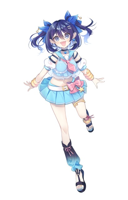 2024年 NORAPROMOTION所属 鮫牙かぷ様 立ち絵イラスト