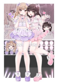 背景付き立ち絵サンプル
