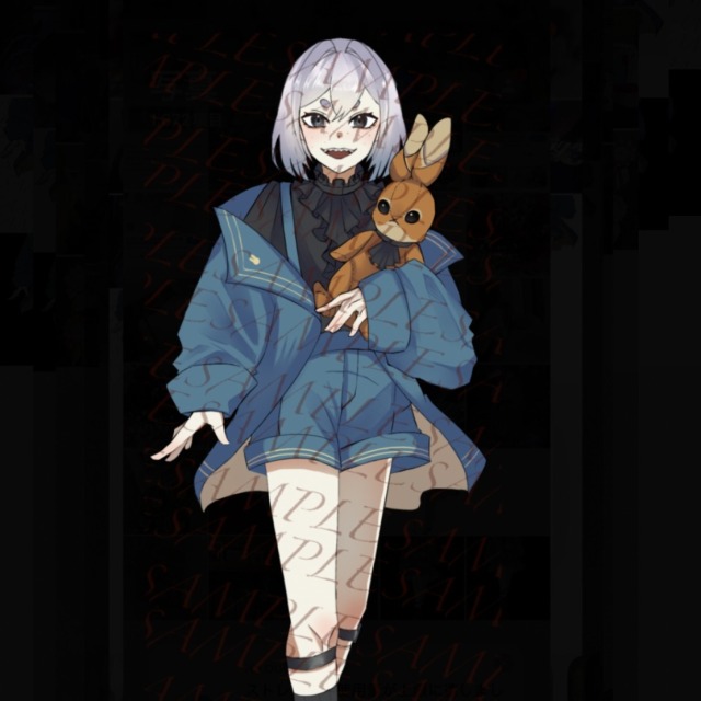 ご依頼品として納品させていただいた立ち絵です