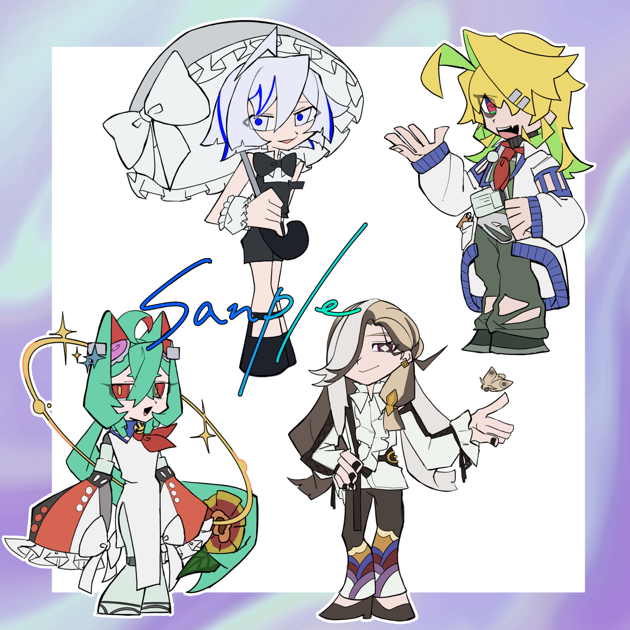 カートゥーン風立ち絵 | SKIMA（スキマ）