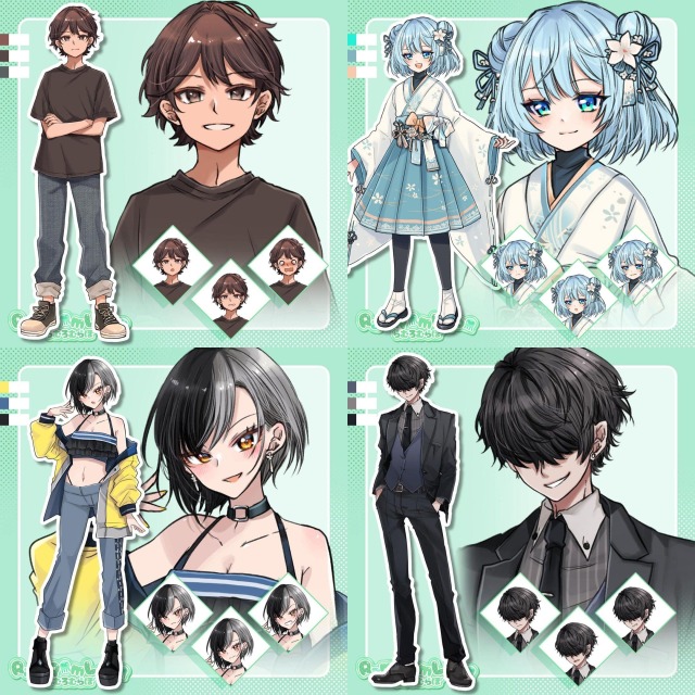 立ち絵　サンプル