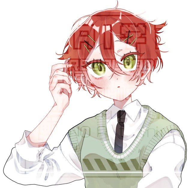 バストアップイラスト