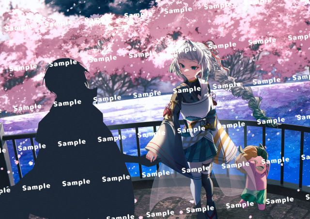 男女一枚絵サンプル