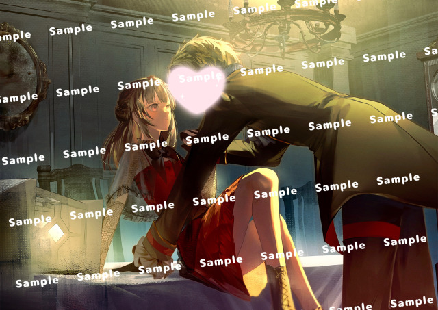 男女一枚絵サンプル