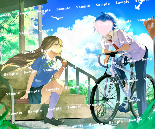 男女一枚絵サンプル