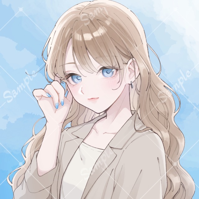 SNS用アイコンイラスト