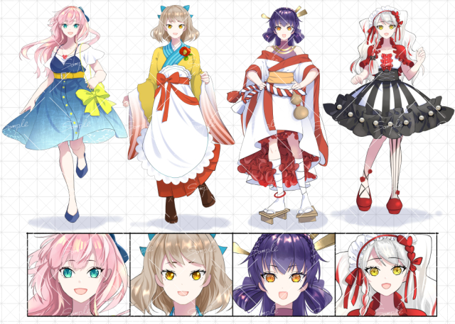 IRIAMキャラクター