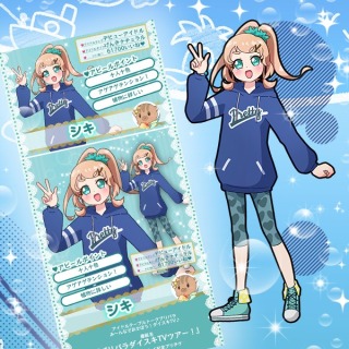 女児向けアニメ風イラスト