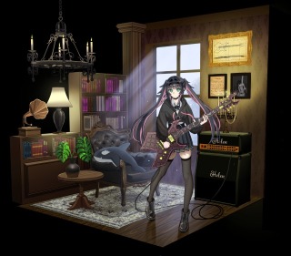 オリジナル背景付一枚絵