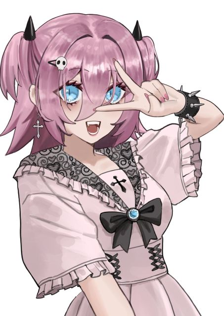 バストアップイラスト