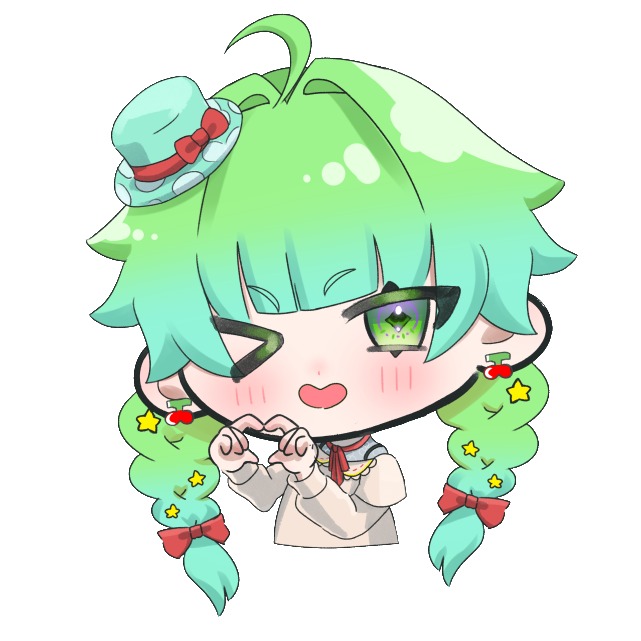 SDキャラクター（喫茶店モチーフ）