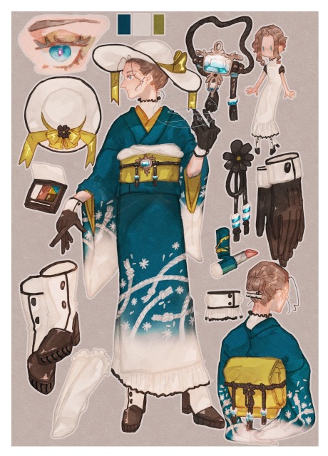 キャラデザ、衣装デザイン、立ち絵仕事募集中！