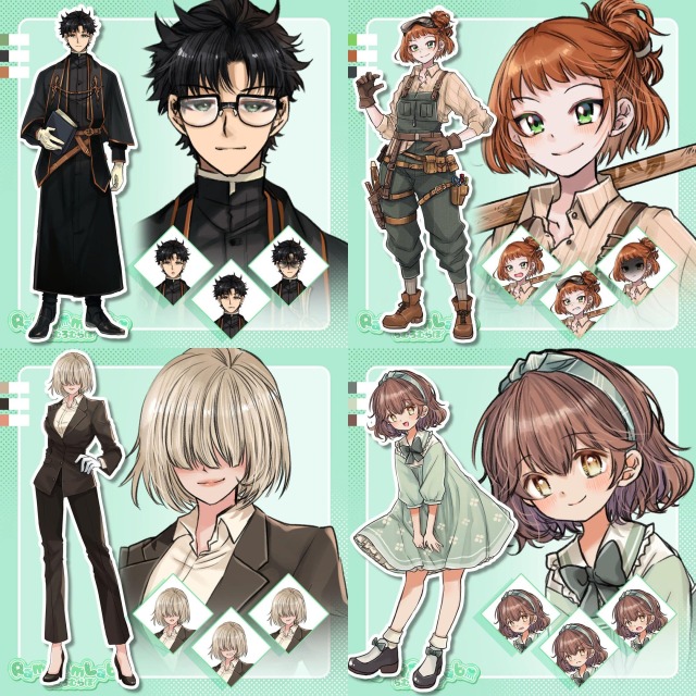 立ち絵　サンプル