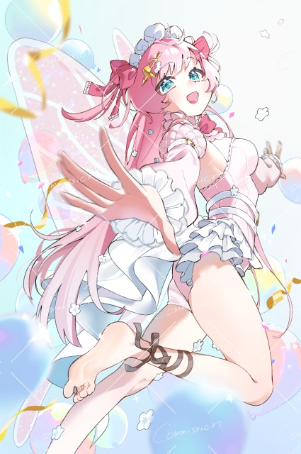 ひみつ様バースデーイラスト